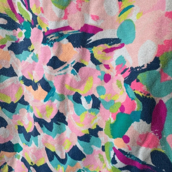 Lilly Pulitzer Women’s Hooded Pullover 1/4  Zip in‎ Pina Colada Medium - Picture 6 of 7